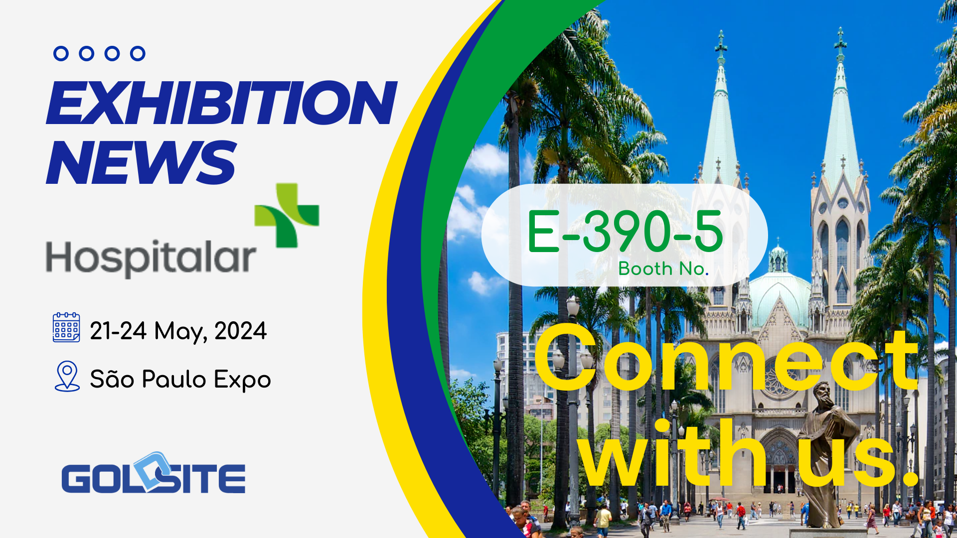Upcoming Events: Goldsite To Exhibit at Hospitalar 2024 in Brazil