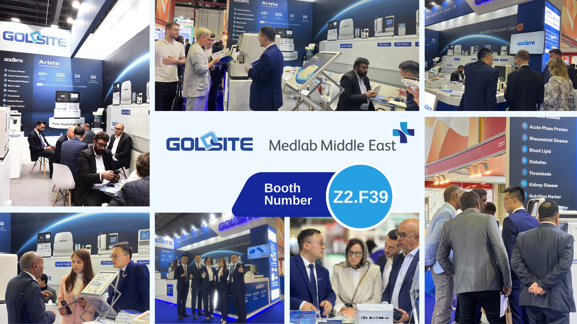 What Did Goldsite Showcase at MEDLAB 2024? A Recap at the Key Highlights