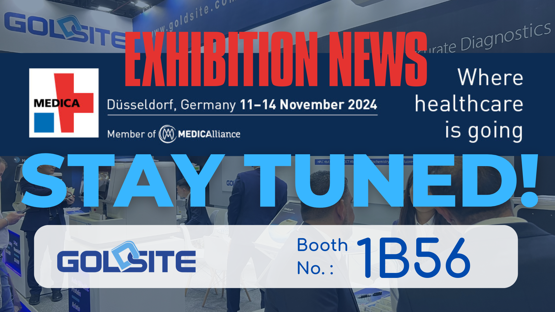 Upcoming Event: Goldsite To Exhibit at MEDICA 2024 in Germany
