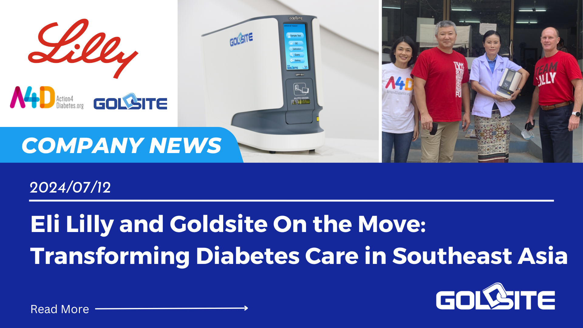 Eli Lilly and Goldsite on the Move: Transforming Diabetes Care in Southeast Asia