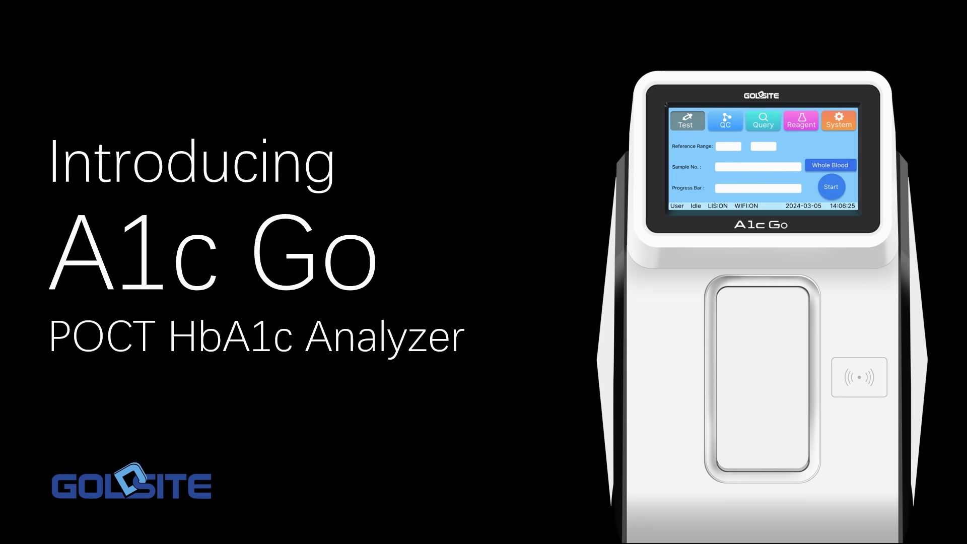 Introducing A1c Go HbA1c POCT Analyzer