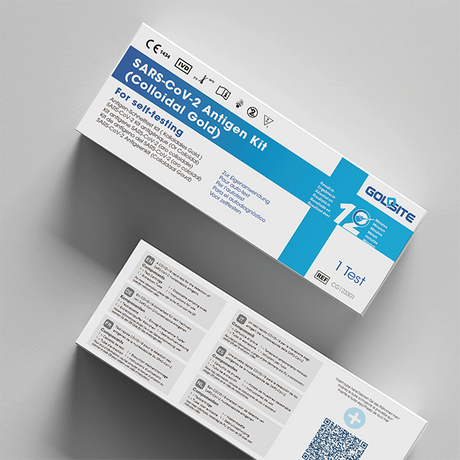 2022 New Upgraded CE Marked COVID-19 Antigen Kit for Self-testing