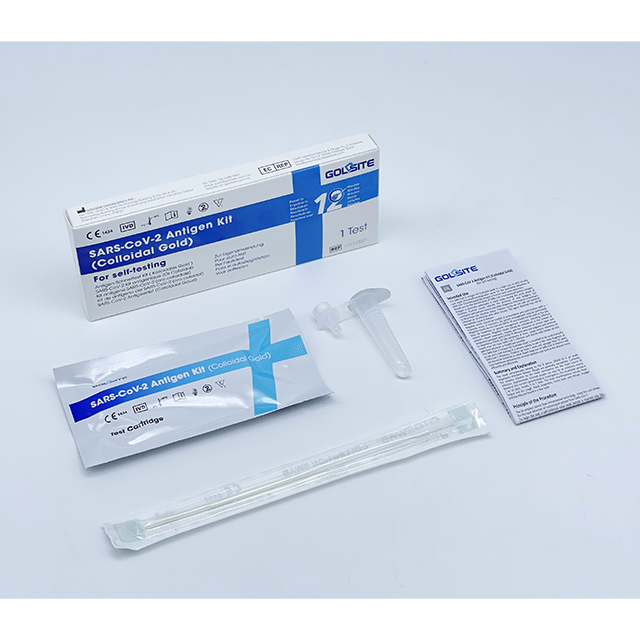 2022 New Upgraded CE Marked COVID-19 Antigen Kit for Self-testing