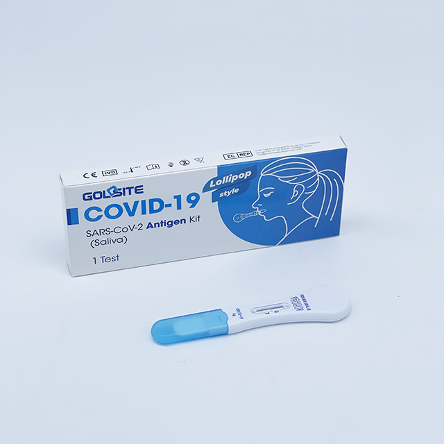 Lollipop Saliva Antigen Rapid Test For COVID-19 Kids Use