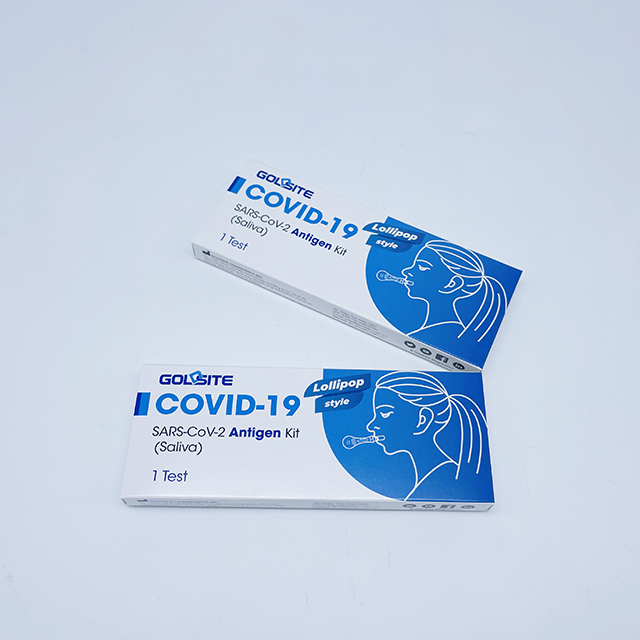 Lollipop Saliva Antigen Rapid Test For COVID-19 Kids Use